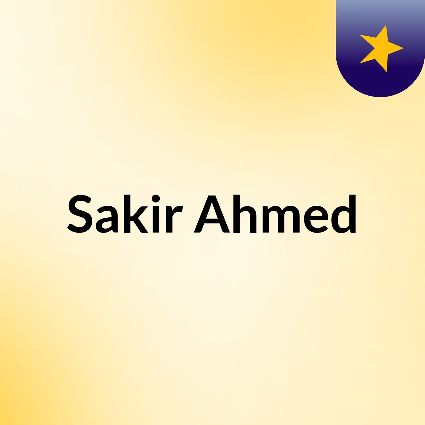 Sakir Ahmed