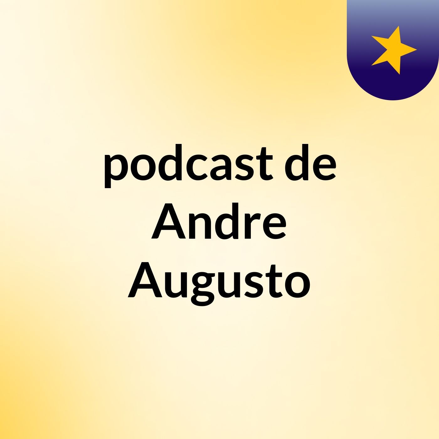 podcast de Andre Augusto podcast artwork