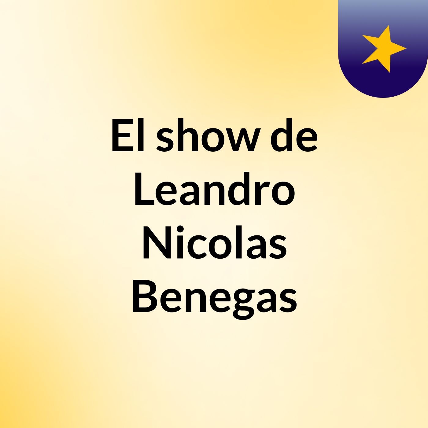 El show de Leandro Nicolas Benegas