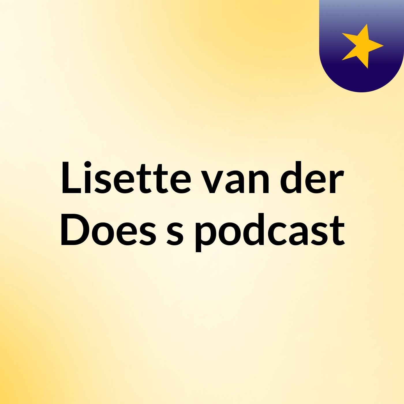 Lisette van der Does's podcast podcast artwork