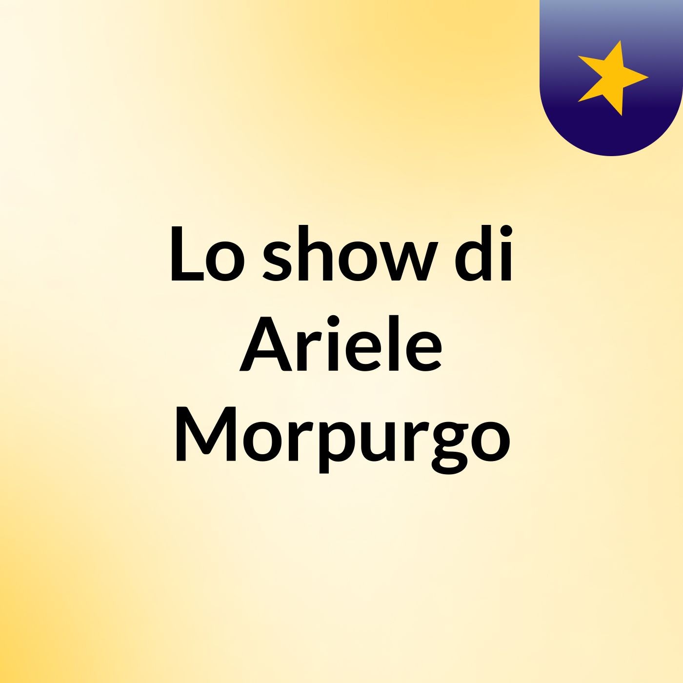 Lo show di Ariele Morpurgo