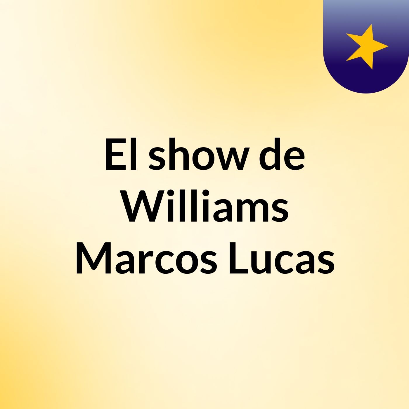 El show de Williams Marcos Lucas