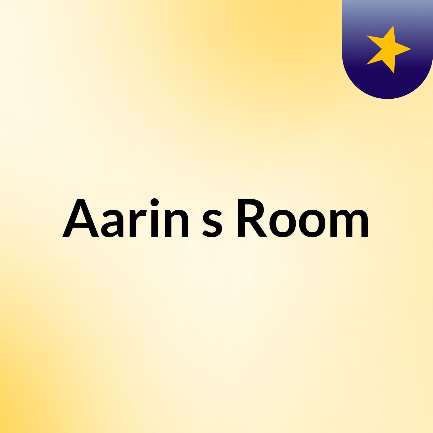 Aarin's Room cover art