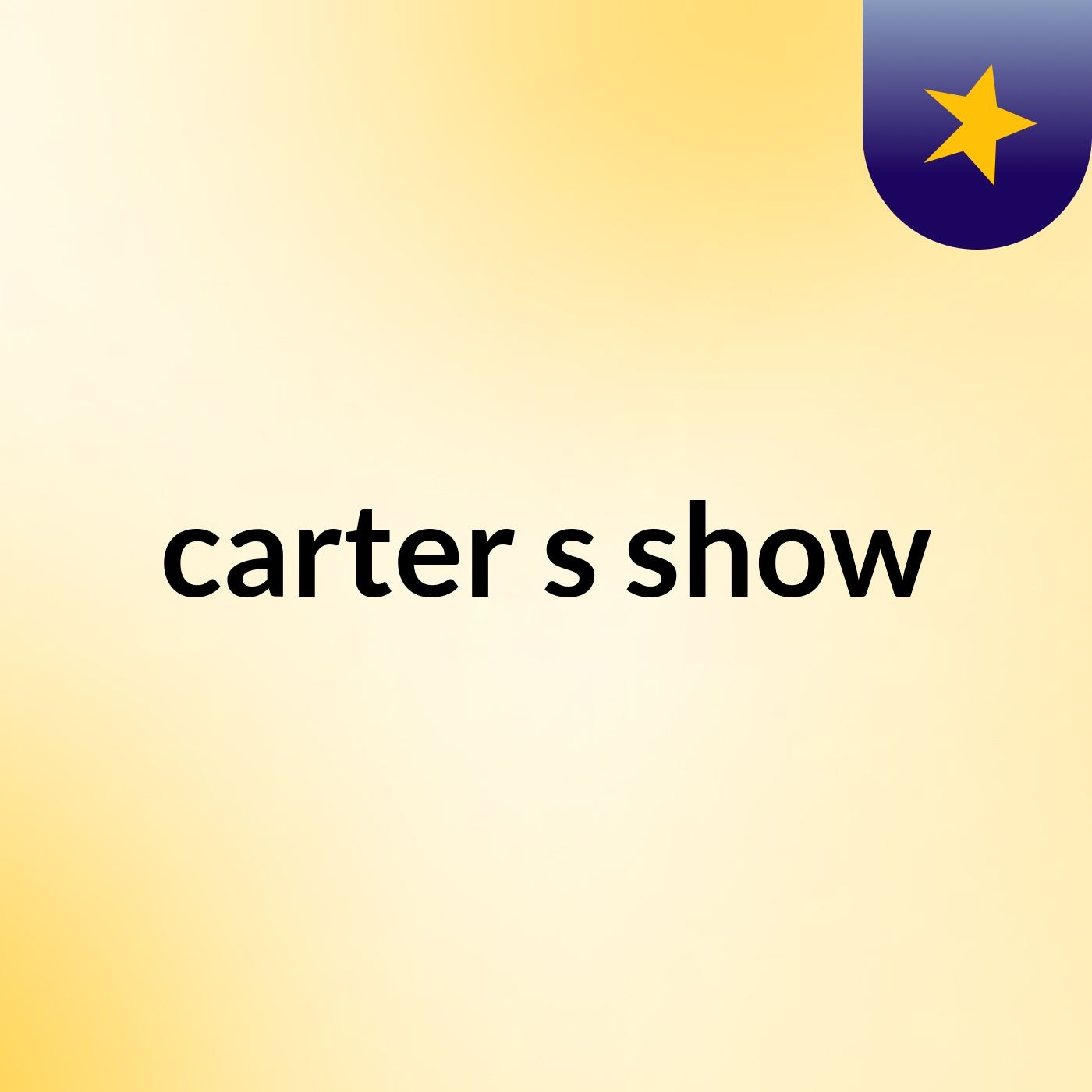 carter's show