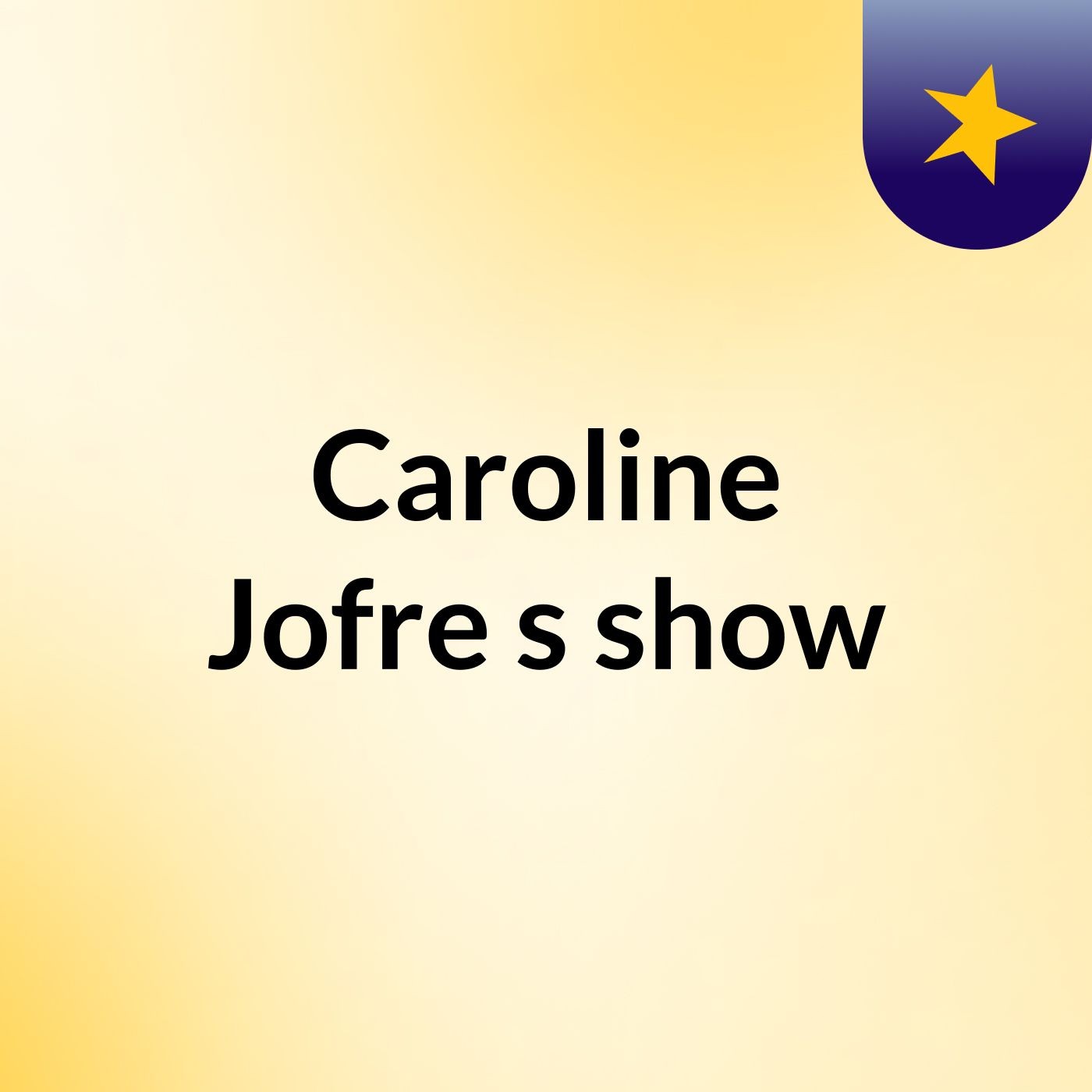Caroline Jofre's show