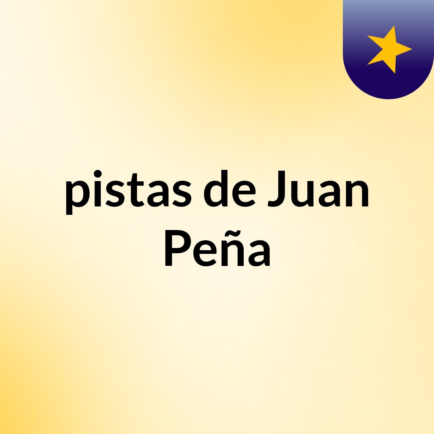 pistas de Juan Peña