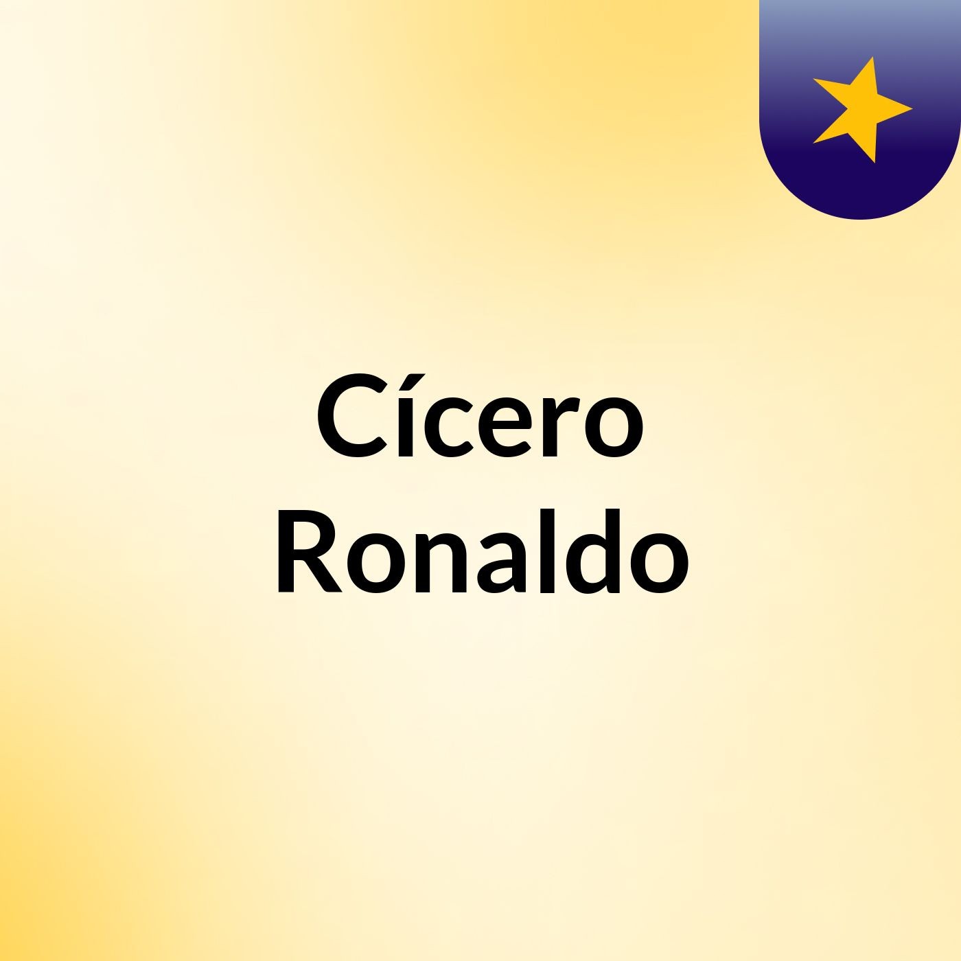 Cícero Ronaldo