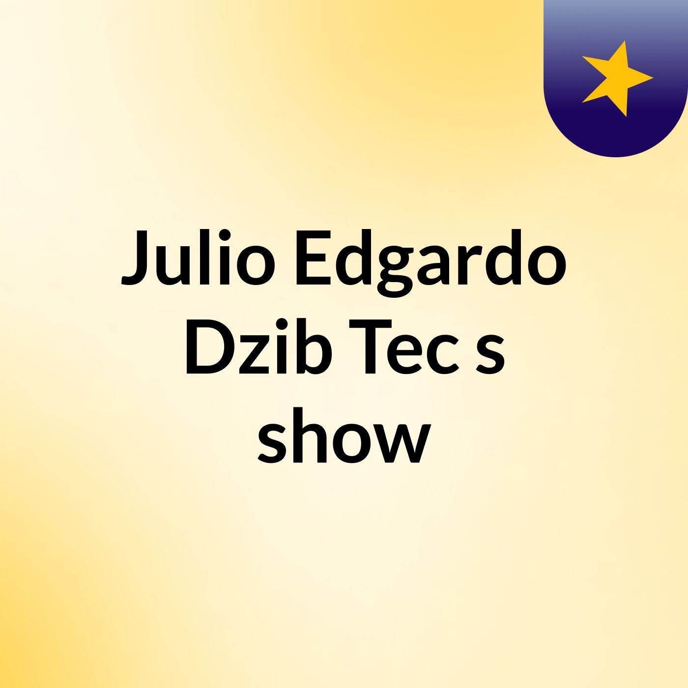 Julio Edgardo Dzib Tec's show