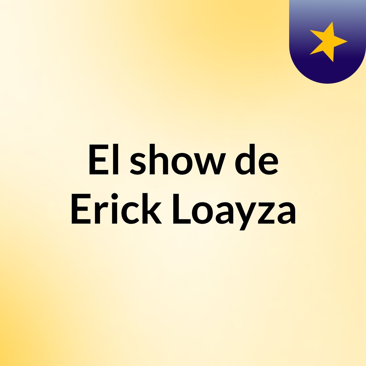 El show de Erick Loayza