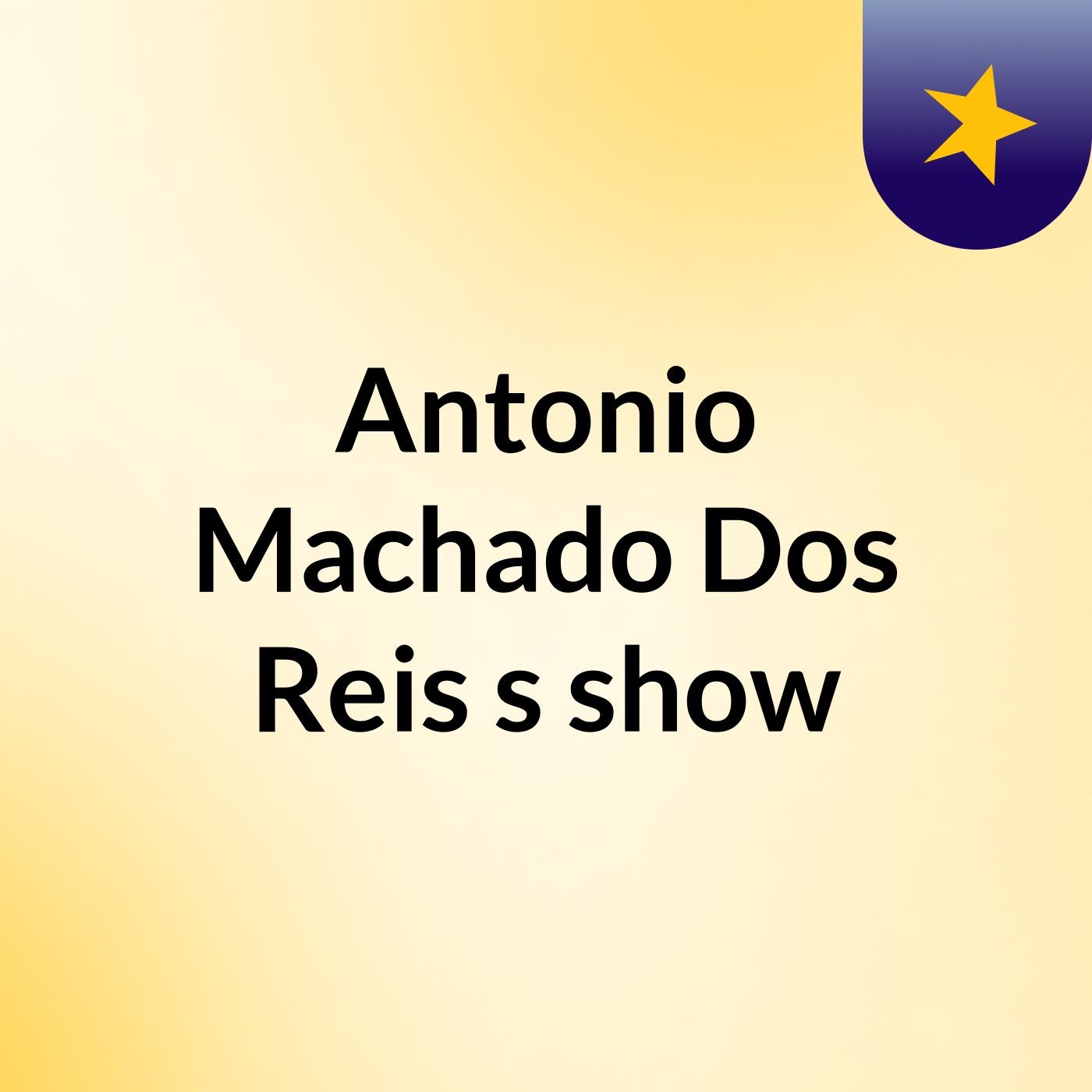 Antonio Machado Dos Reis's show