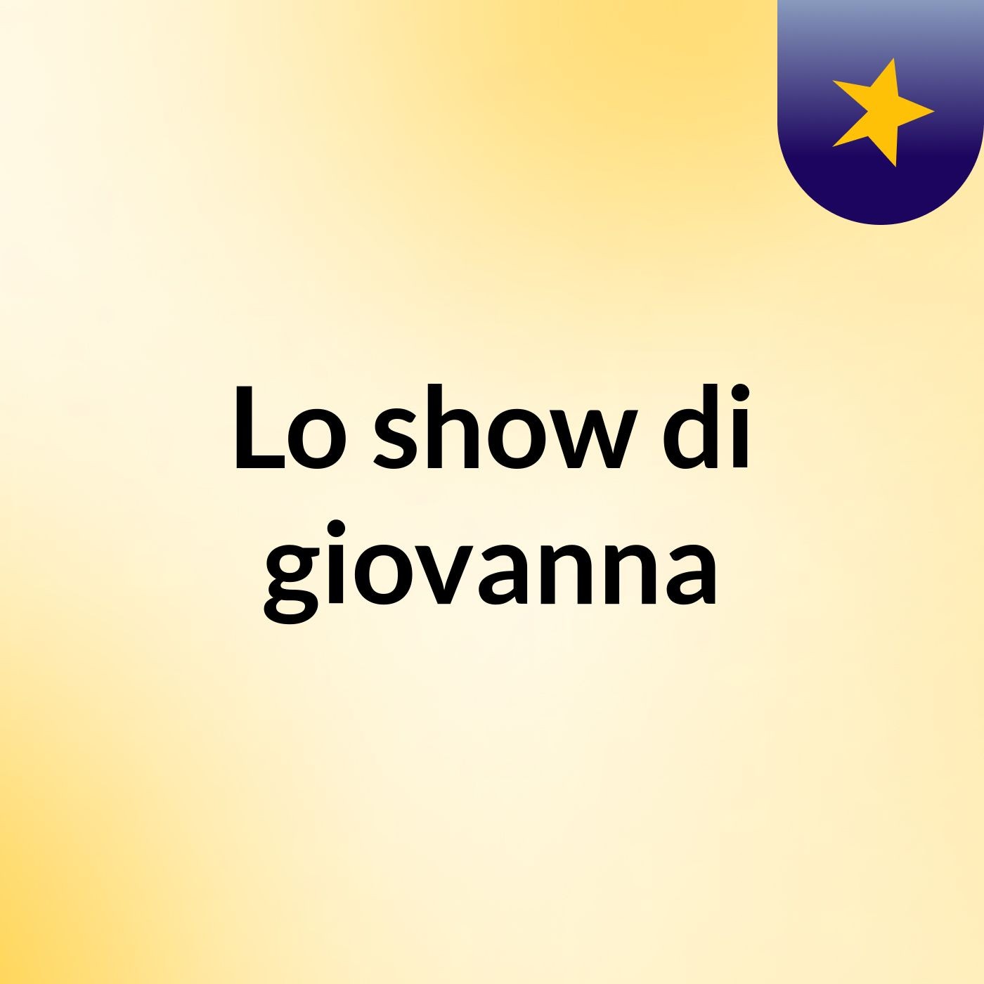Lo show di giovanna