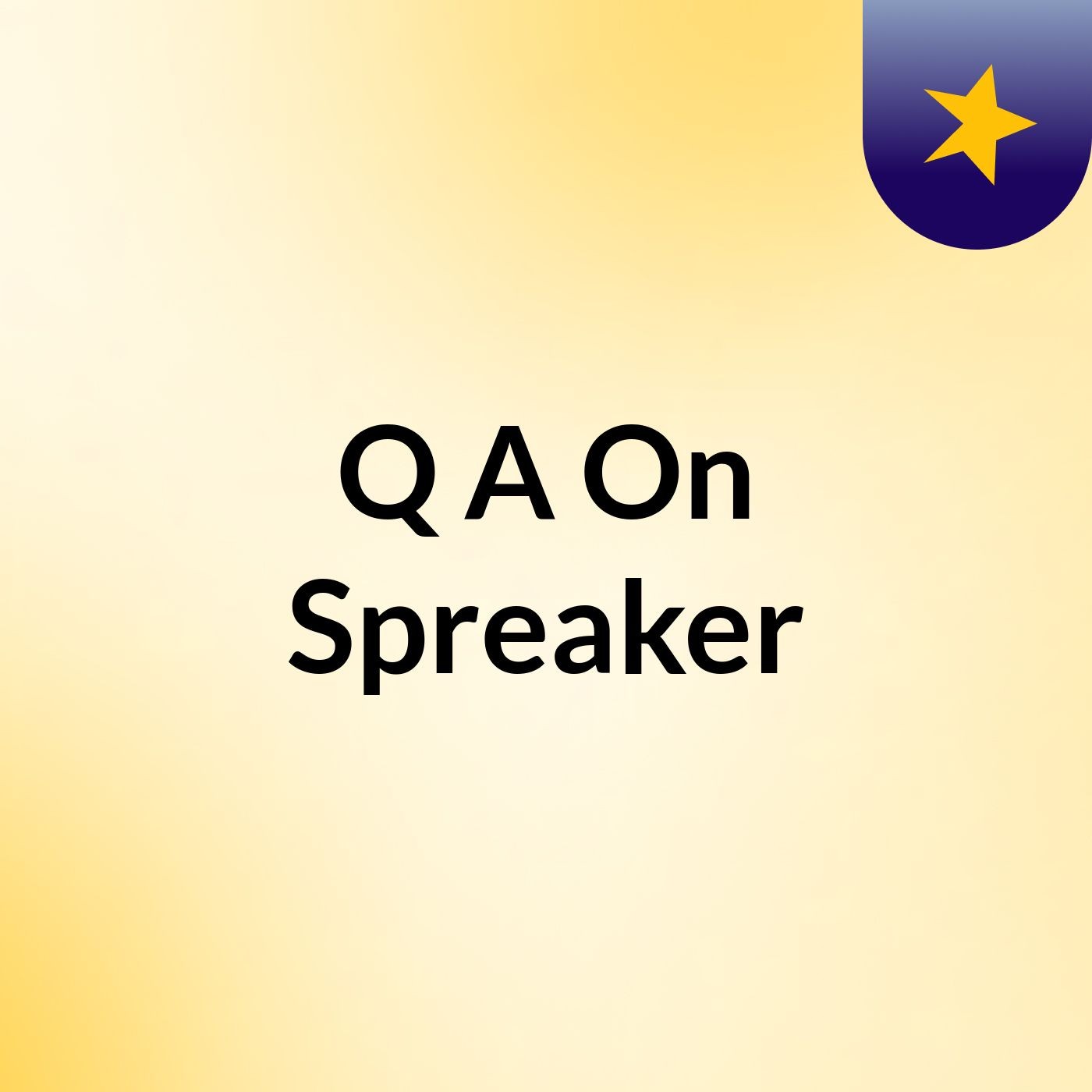 Q&A On Spreaker