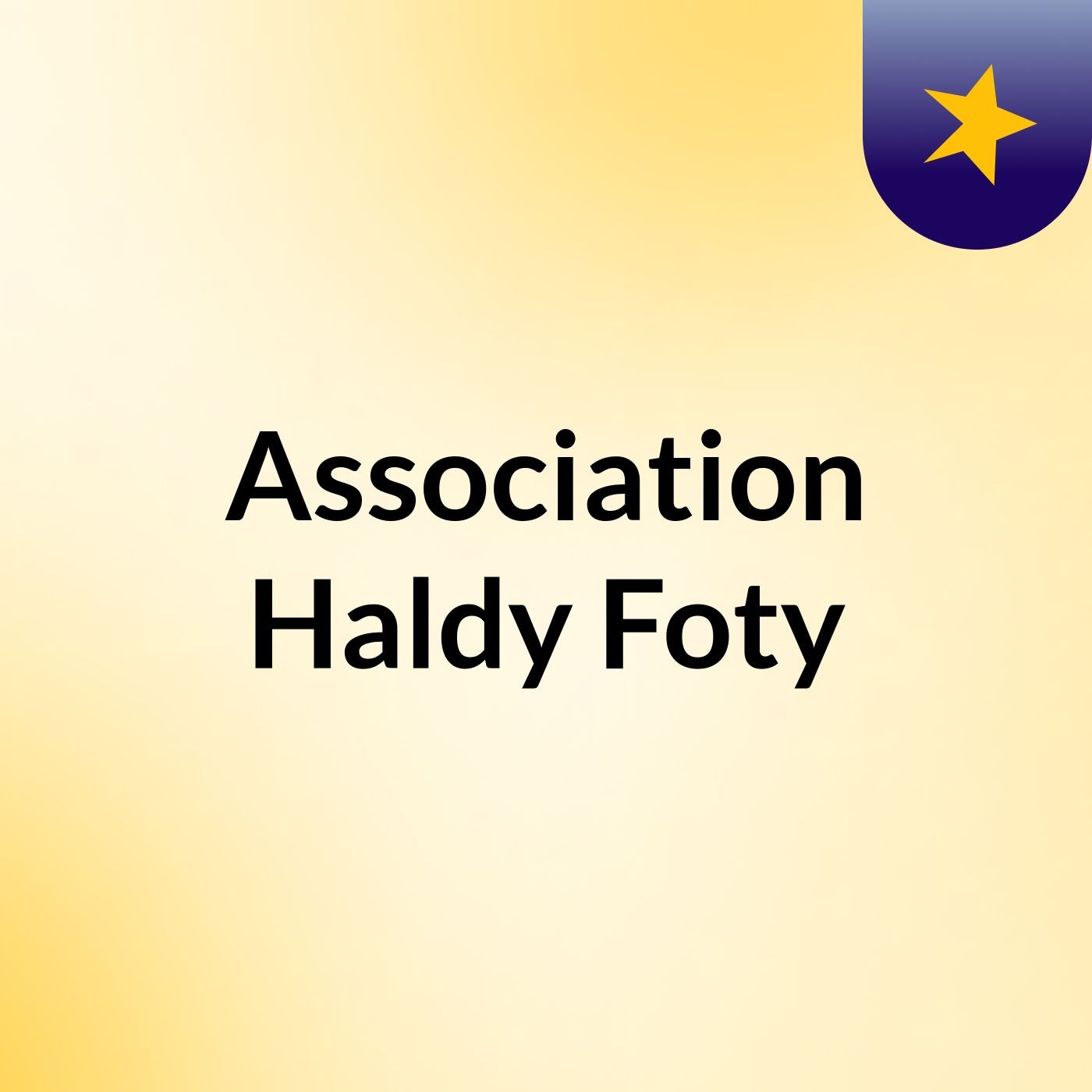 Association Haldy Foty
