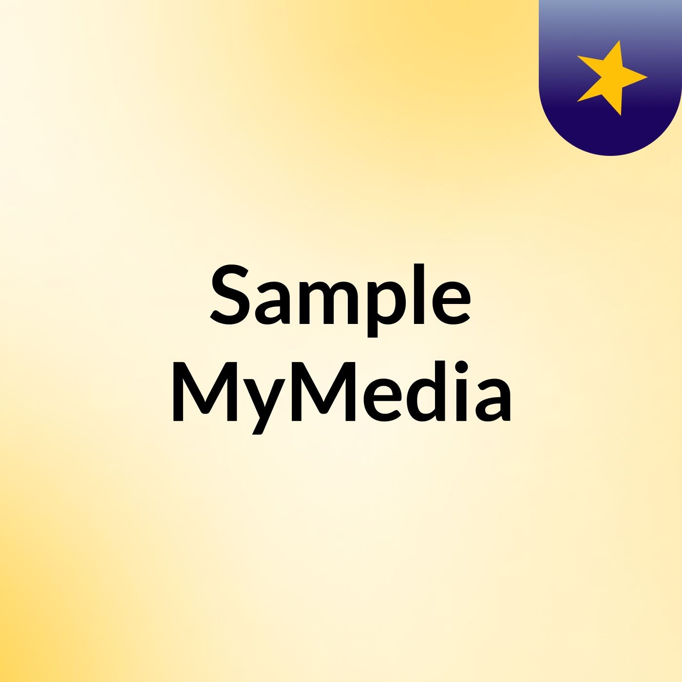 Sample MyMedia