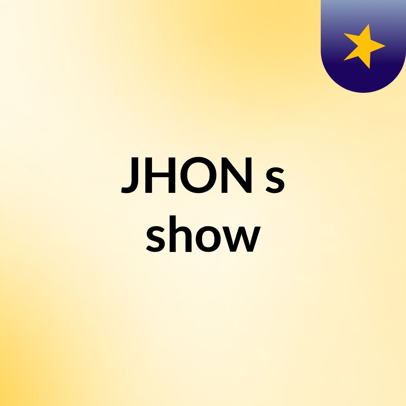 JHON\'s show