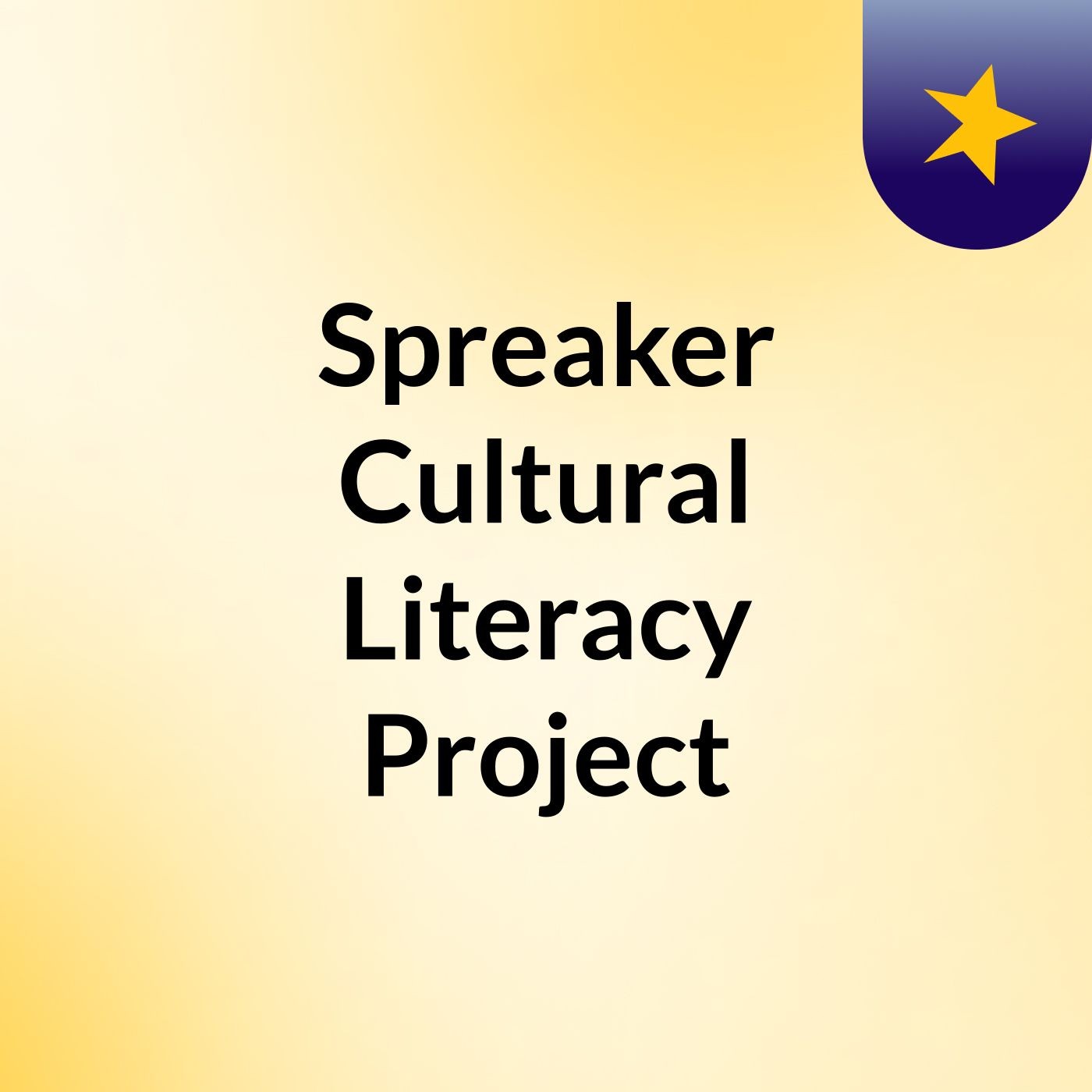 Spreaker Cultural Literacy Project