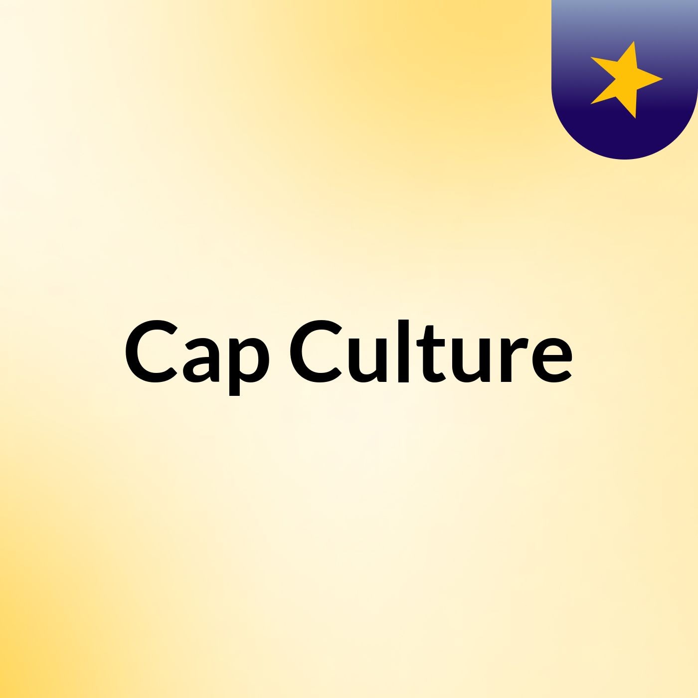 Cap Culture podcast artwork