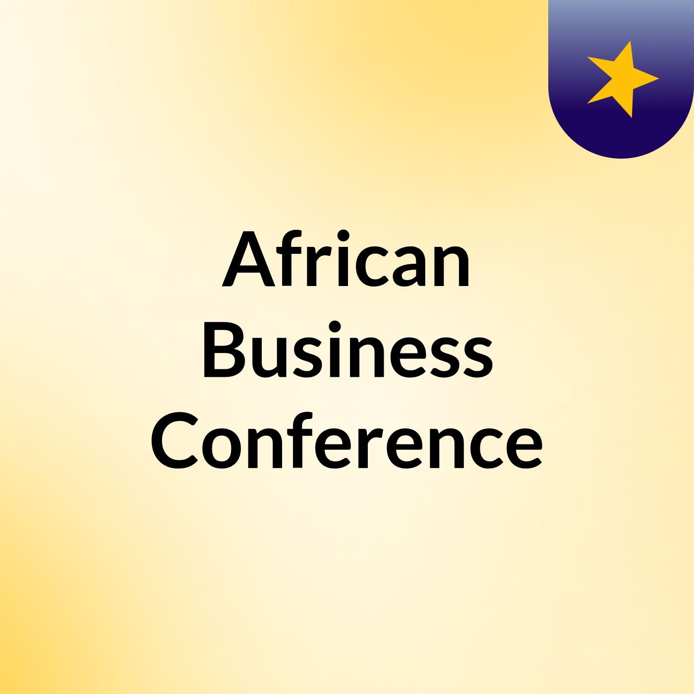 African Business Conference podcast artwork