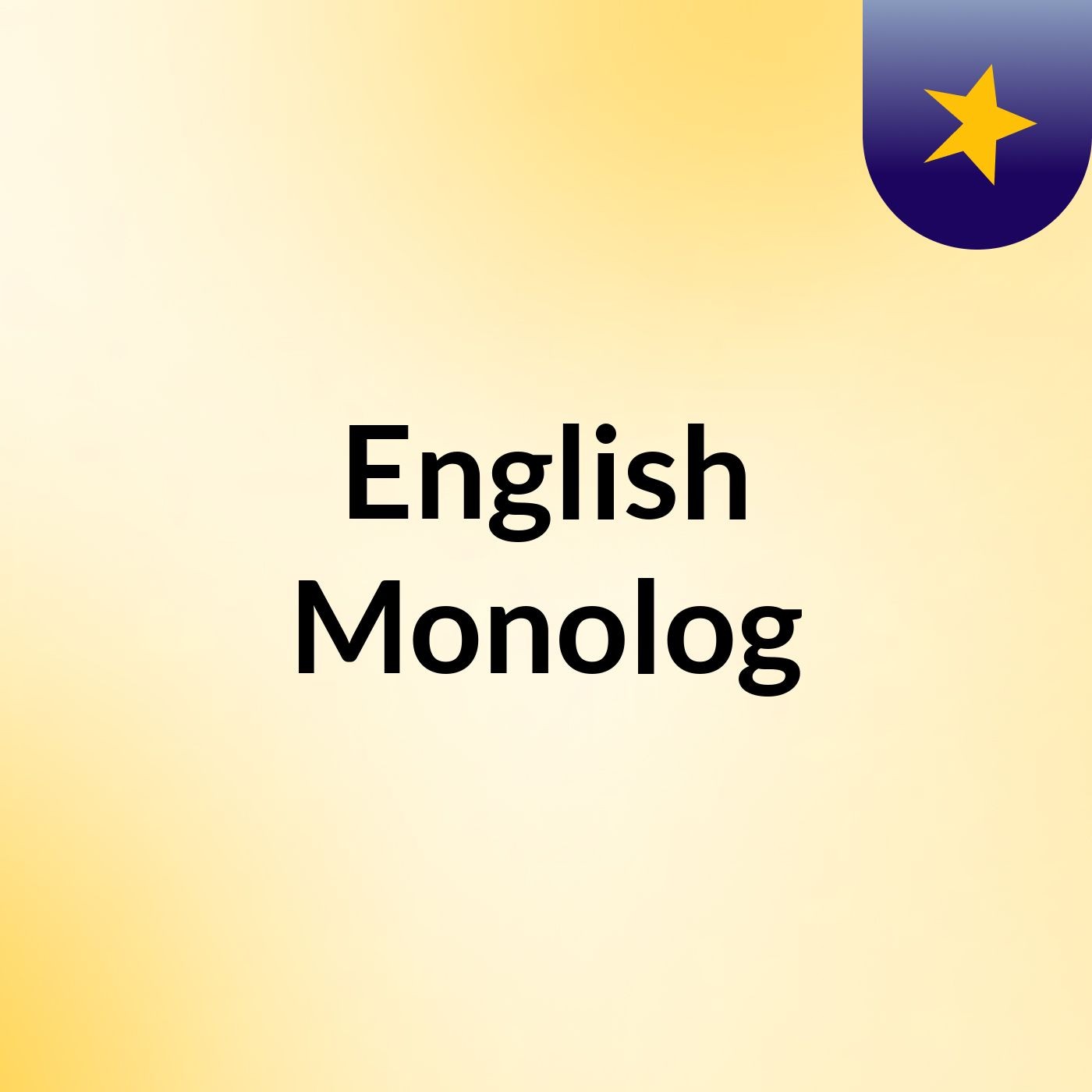 English Monolog