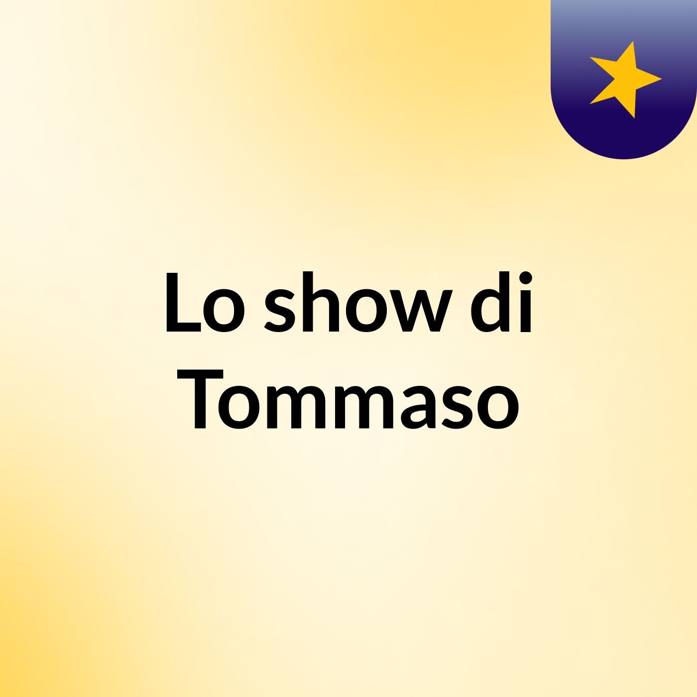 Lo show di Tommaso cover art