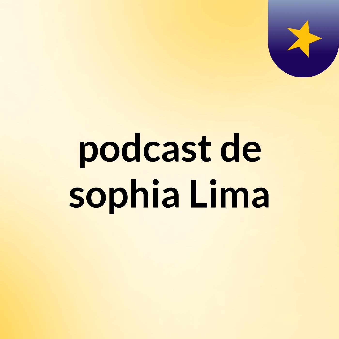 podcast de sophia Lima podcast artwork