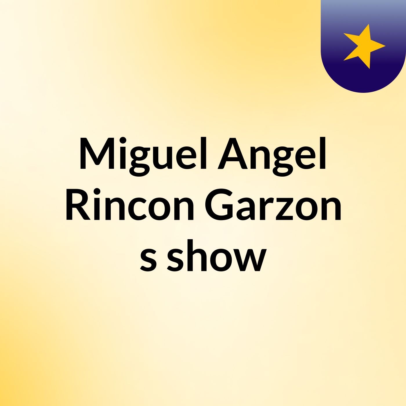 Miguel Angel Rincon Garzon's show