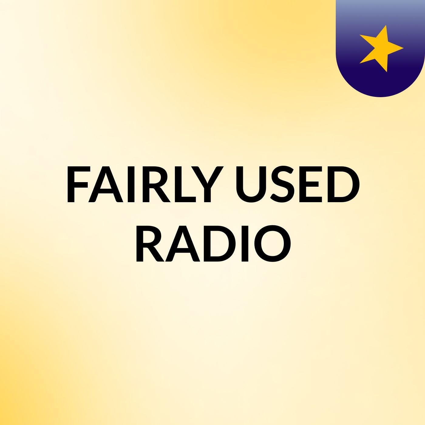 FAIRLY USED RADIO