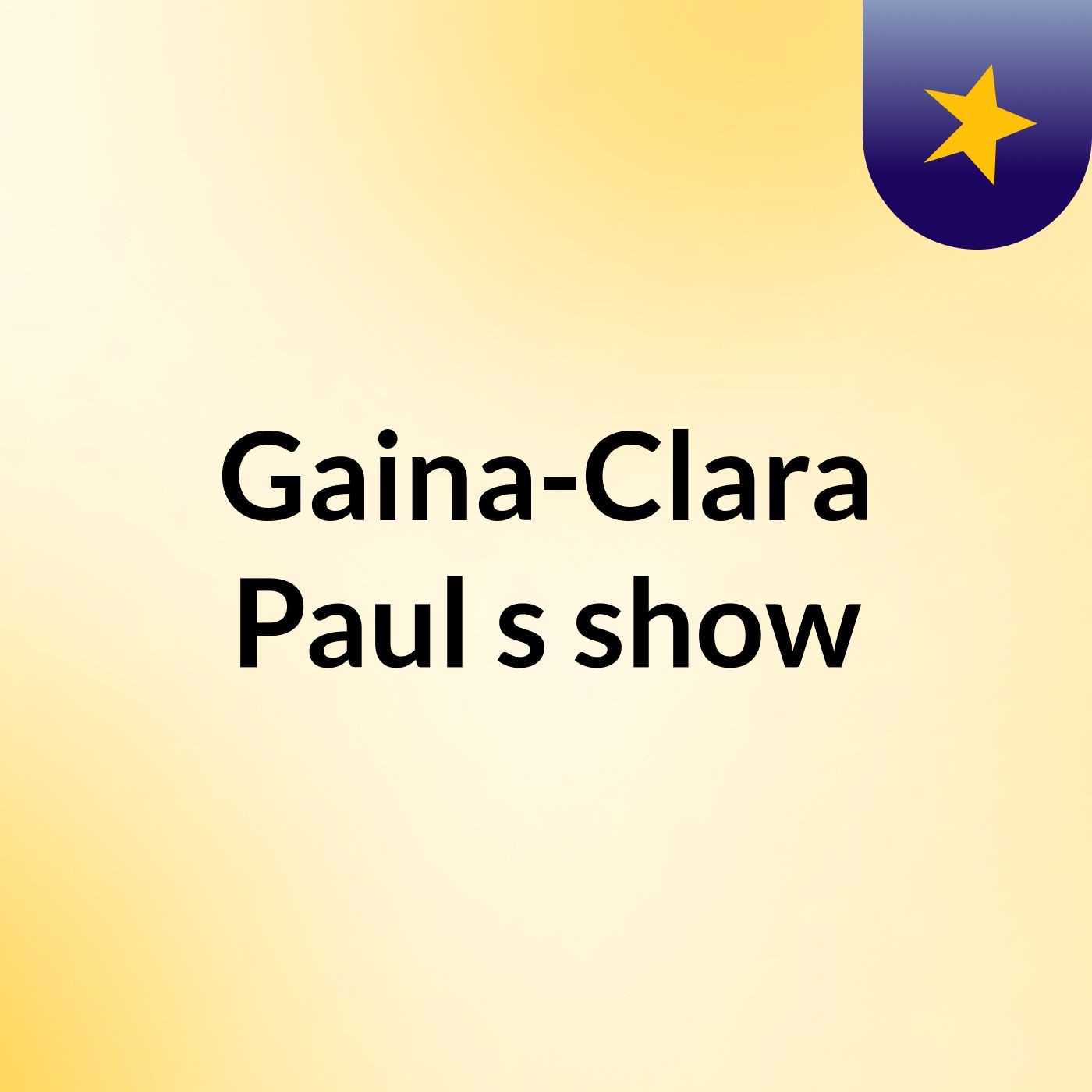 Gaina-Clara Paul's show