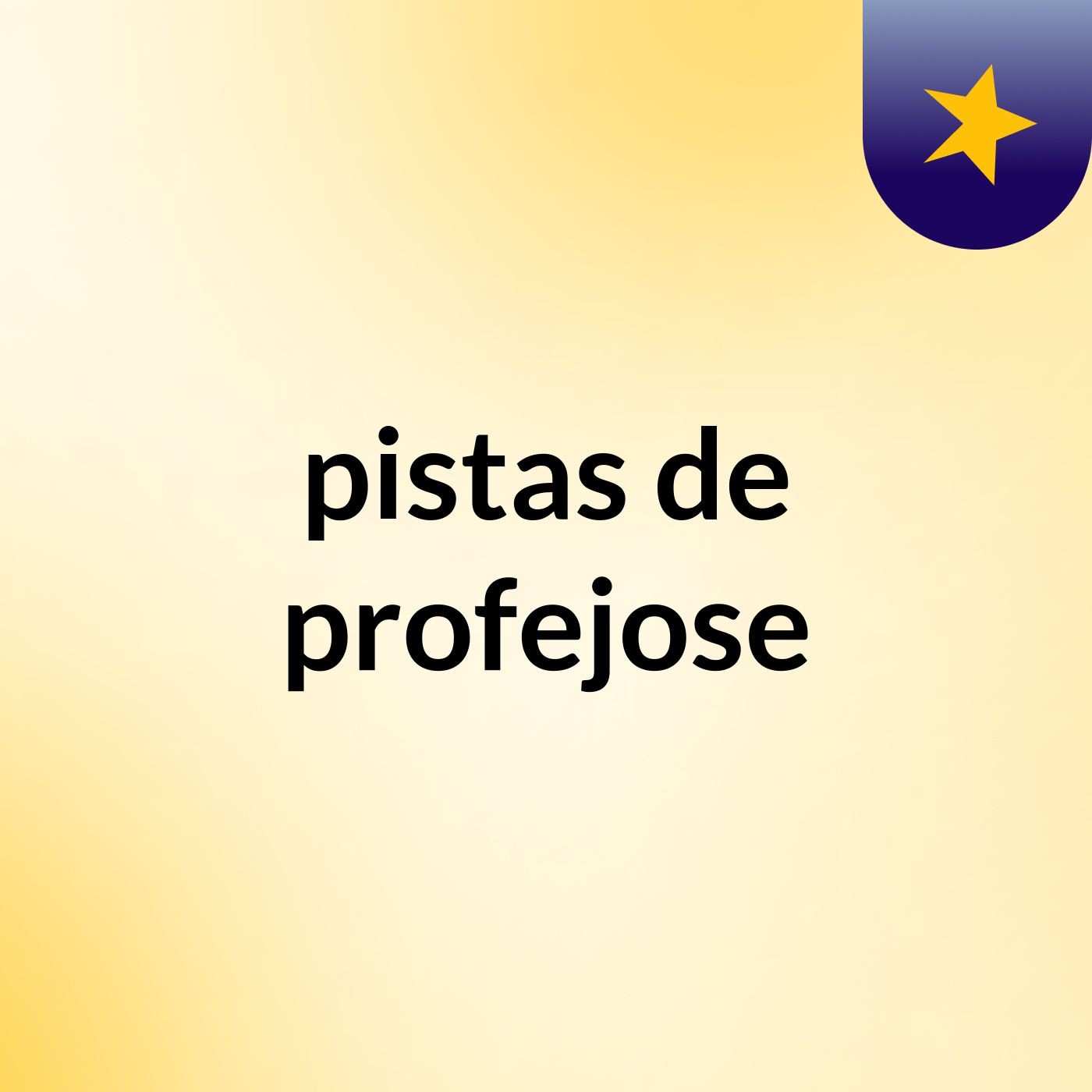 pistas de profejose