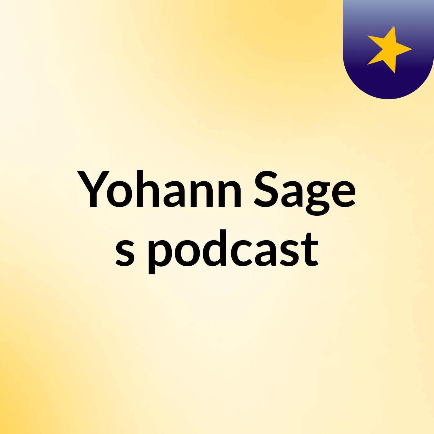 Yohann Sage's podcast podcast artwork