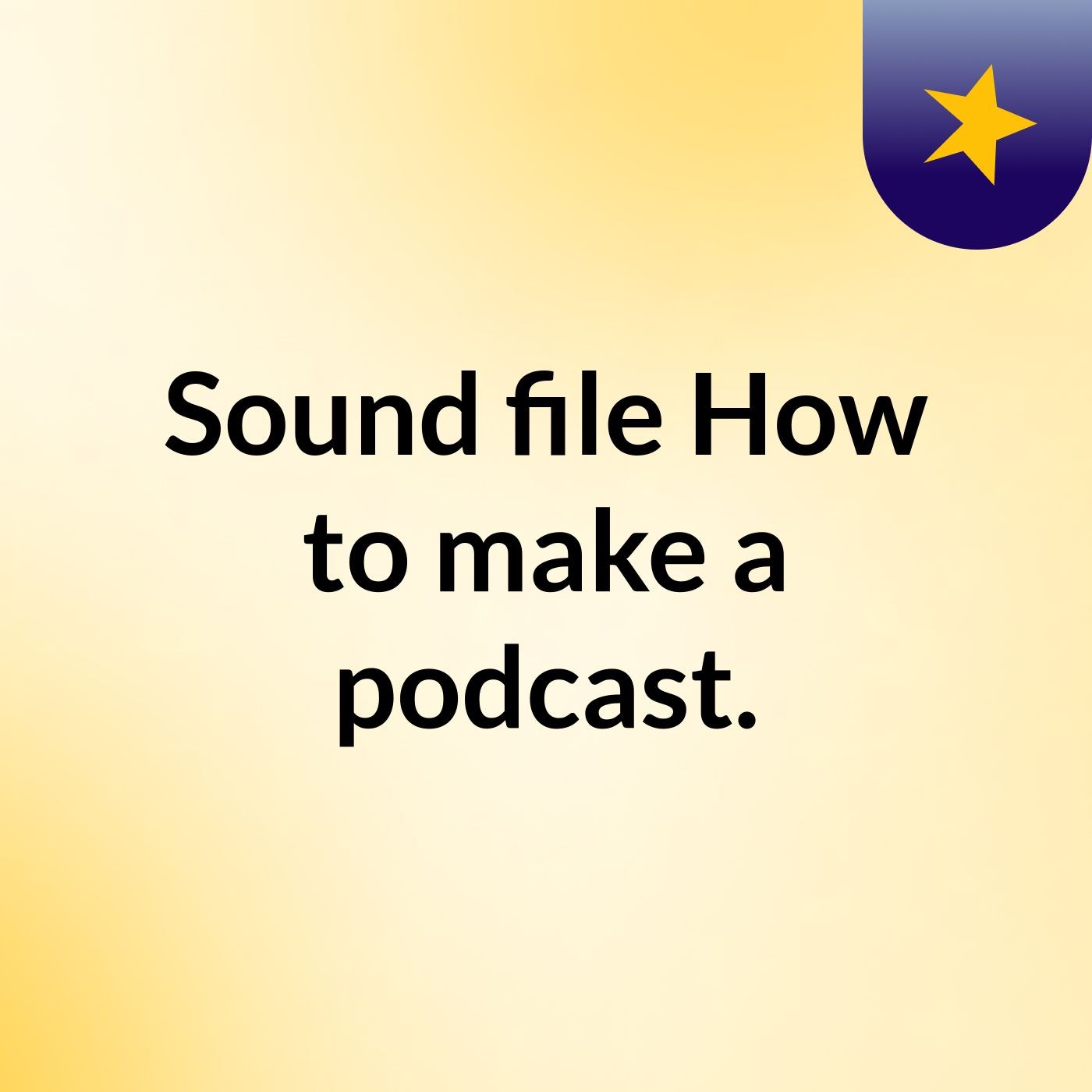 The First podcast Topic 1