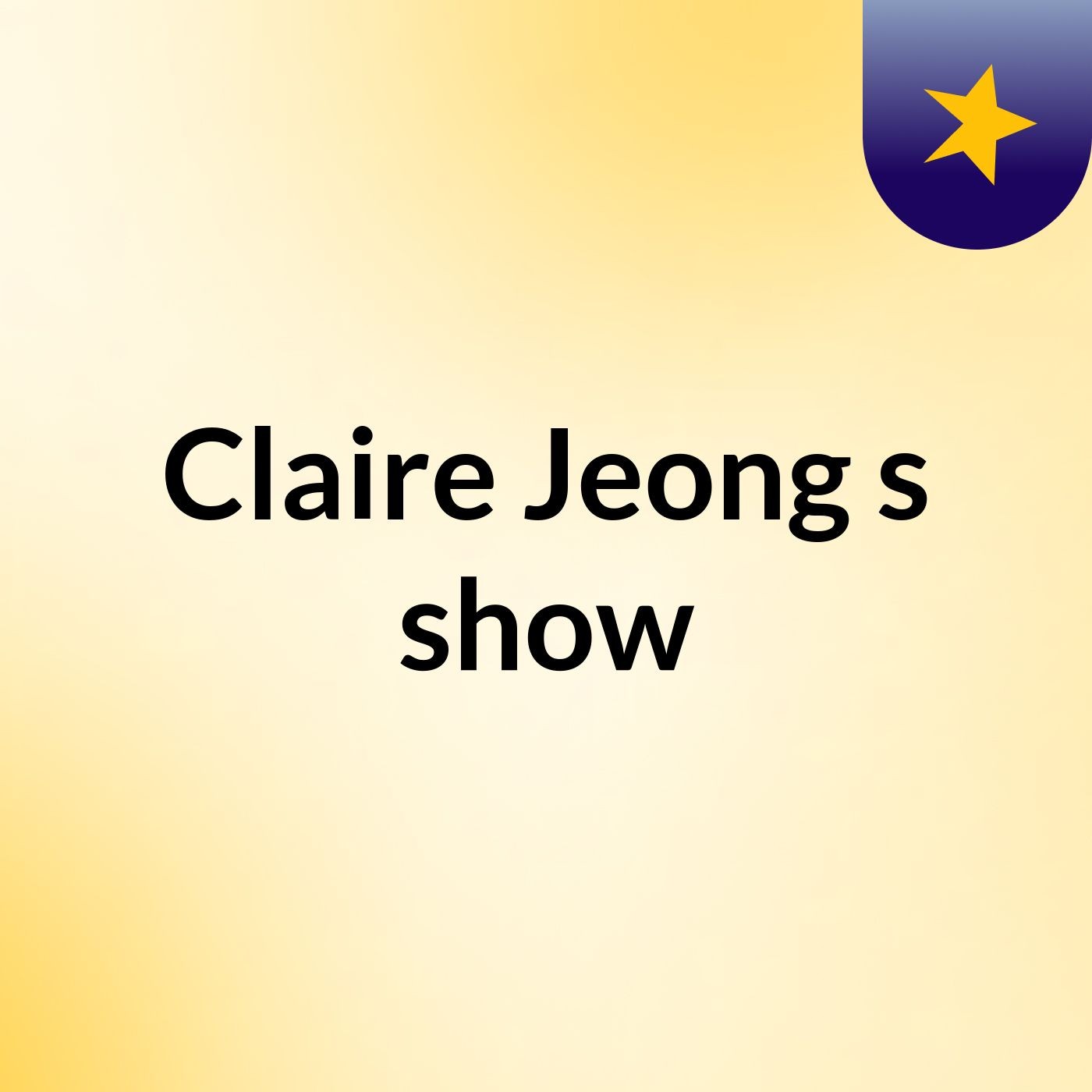 Claire Jeong's show