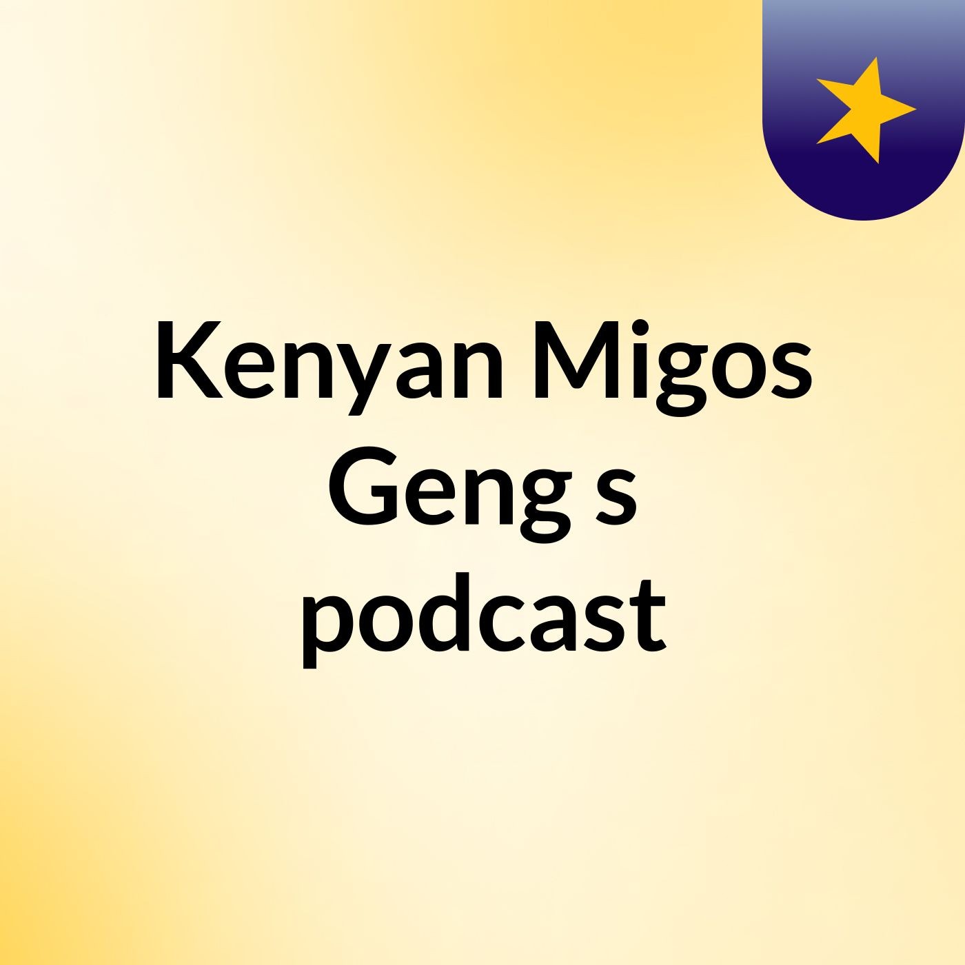 Kenyan Migos Geng's podcast