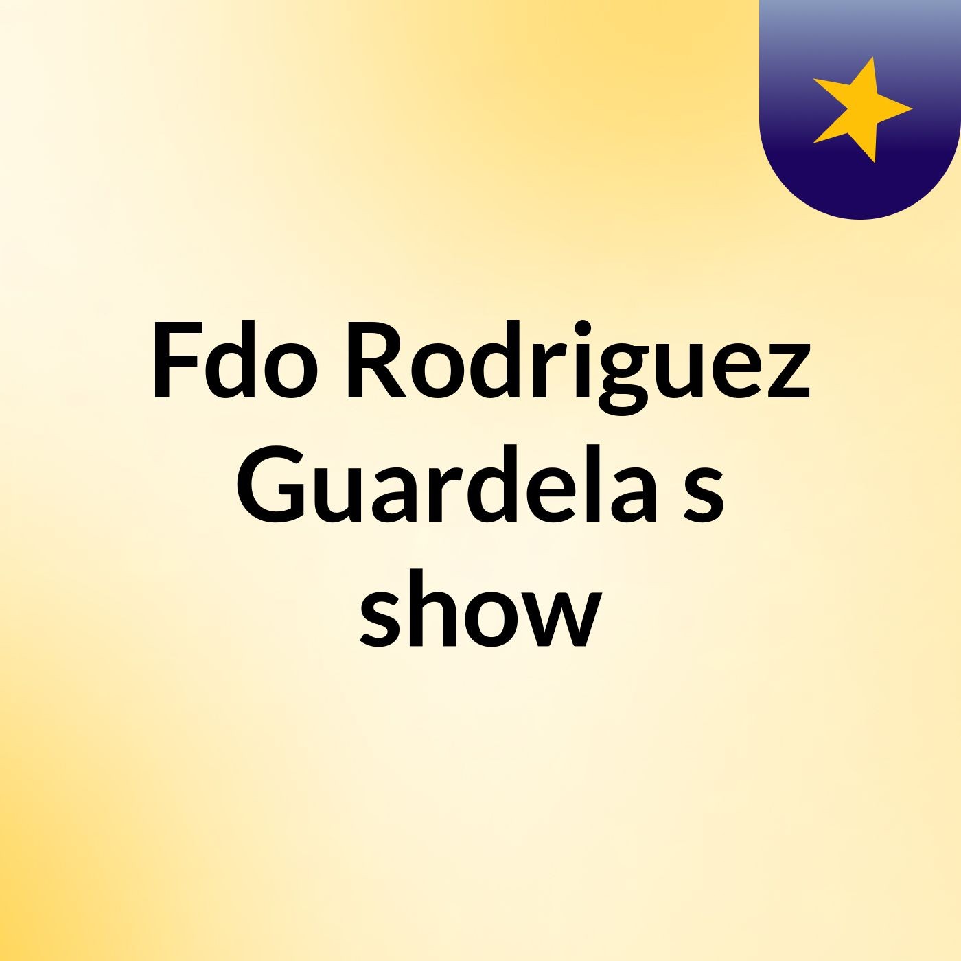 Fdo Rodriguez Guardela\'s show