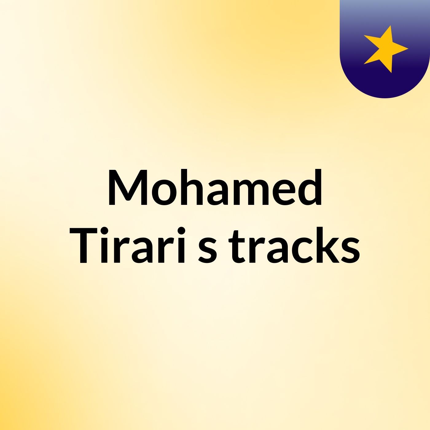 Mohamed Tirari's tracks