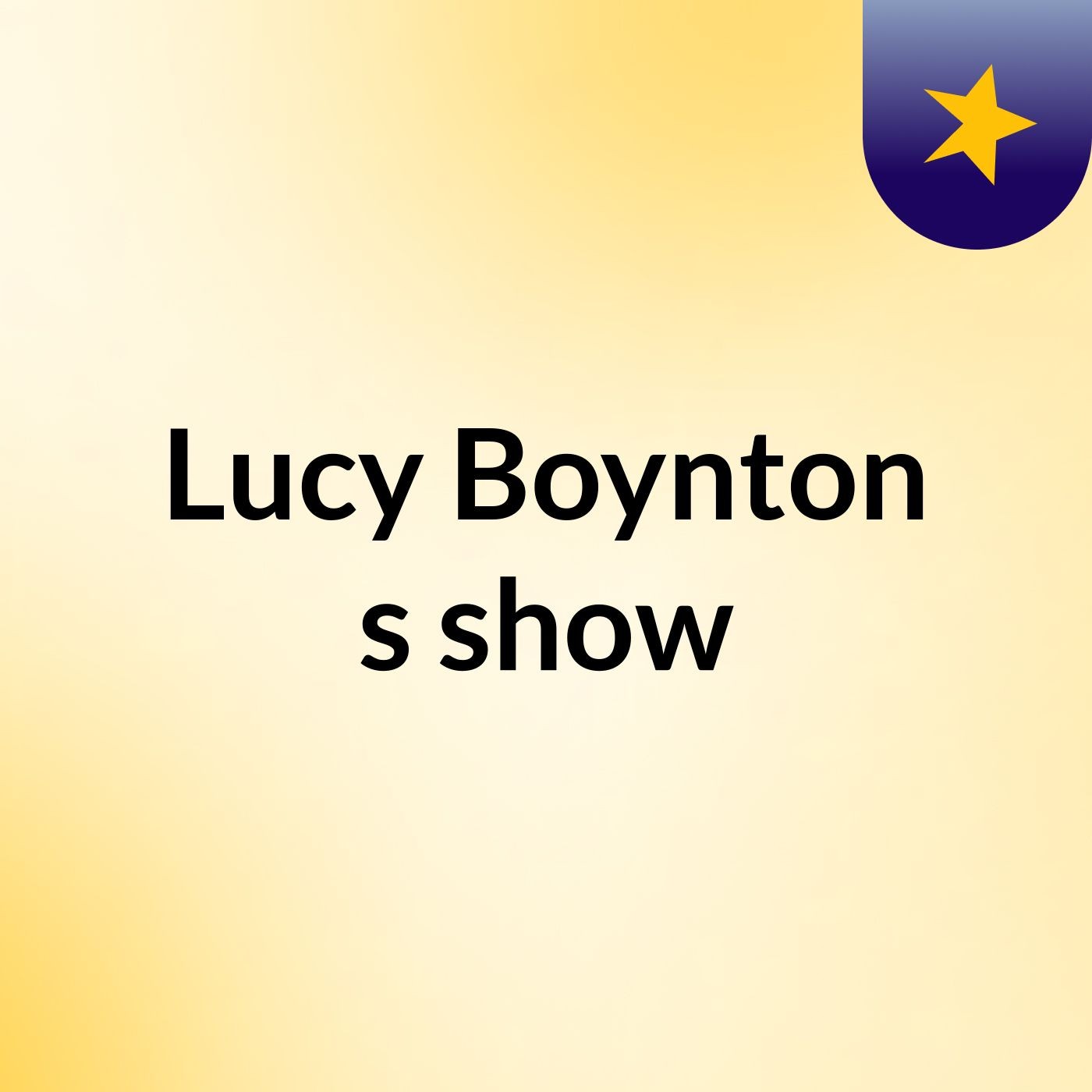 Lucy Boynton's show