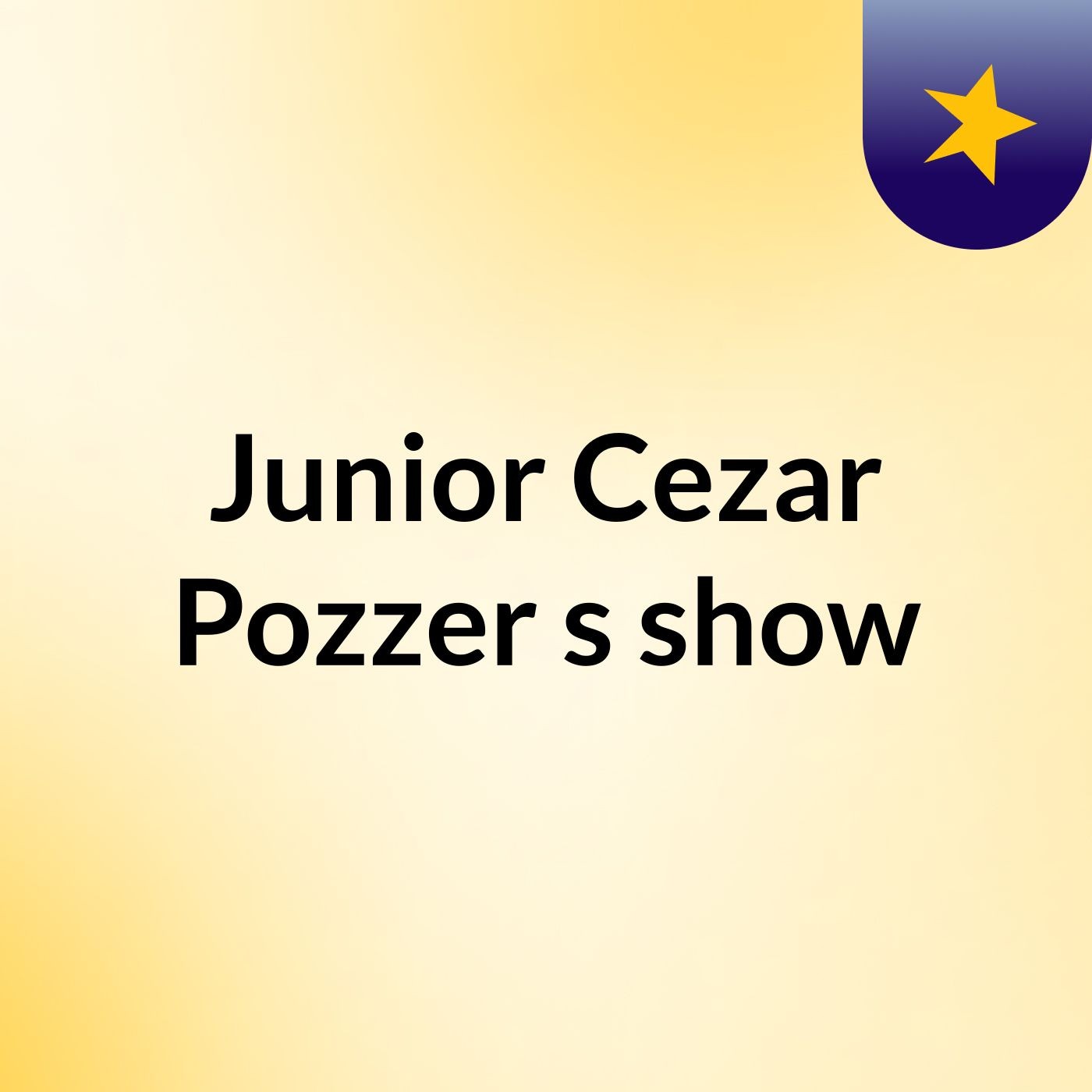 Junior Cezar Pozzer's show