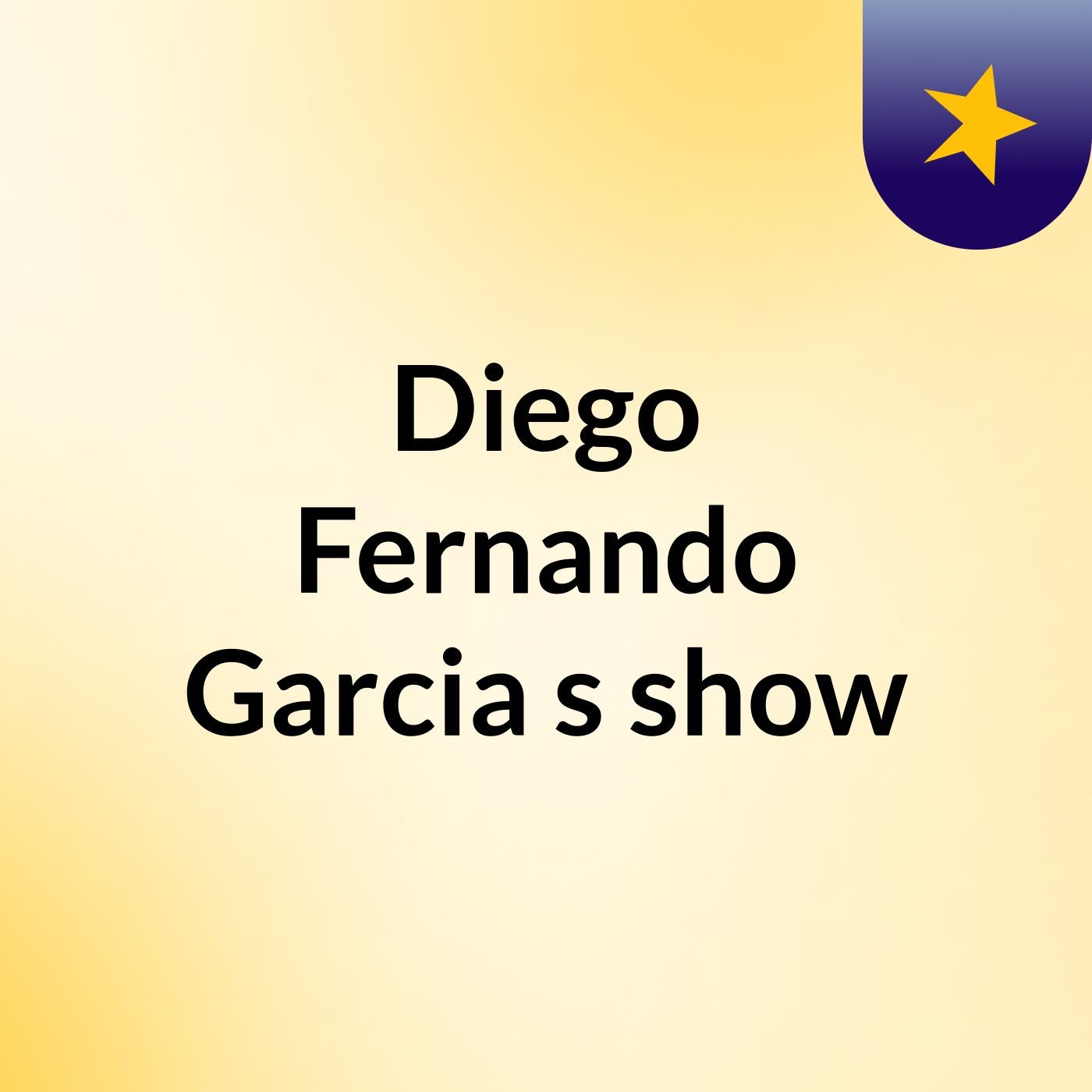 Diego Fernando Garcia's show