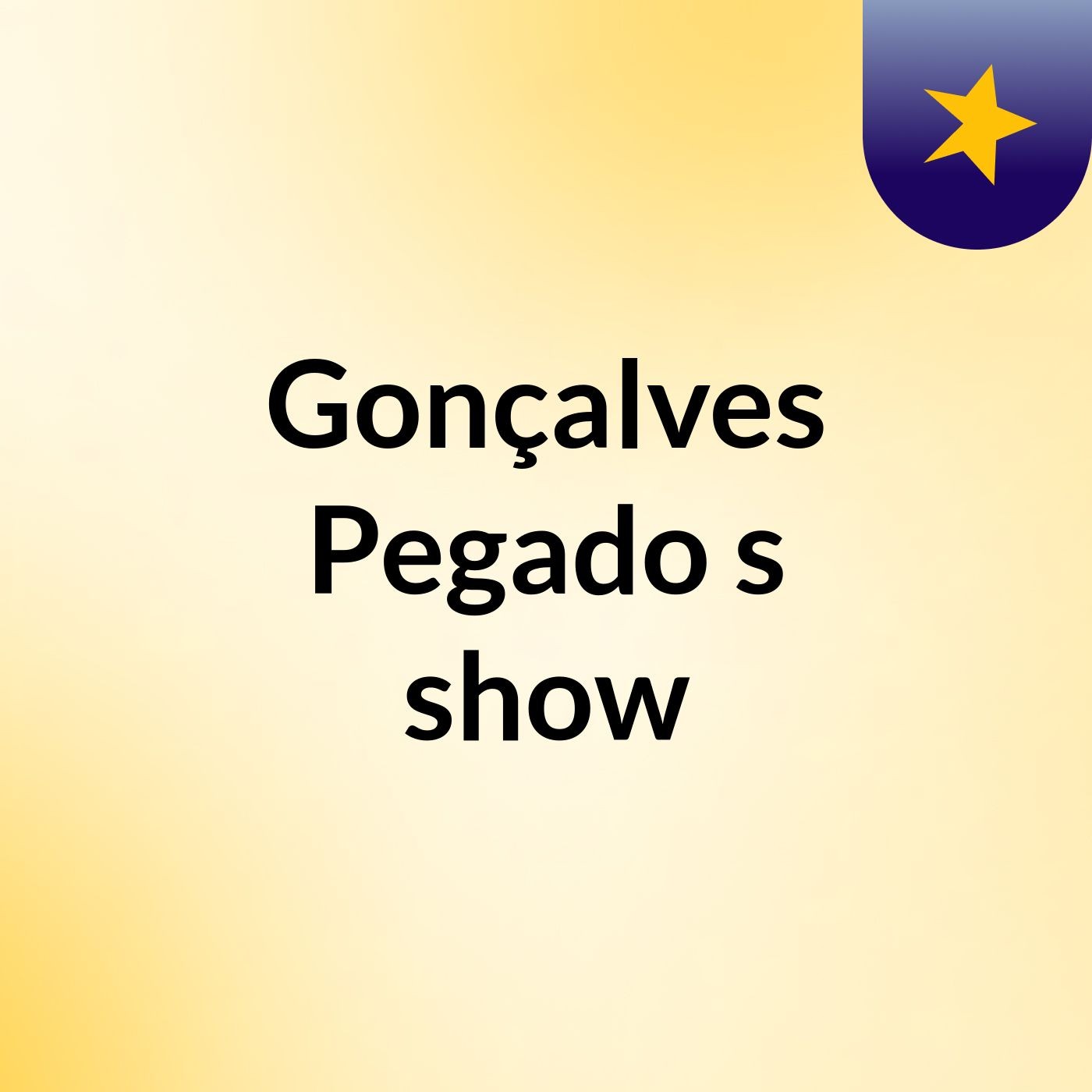 Gonçalves Pegado's show