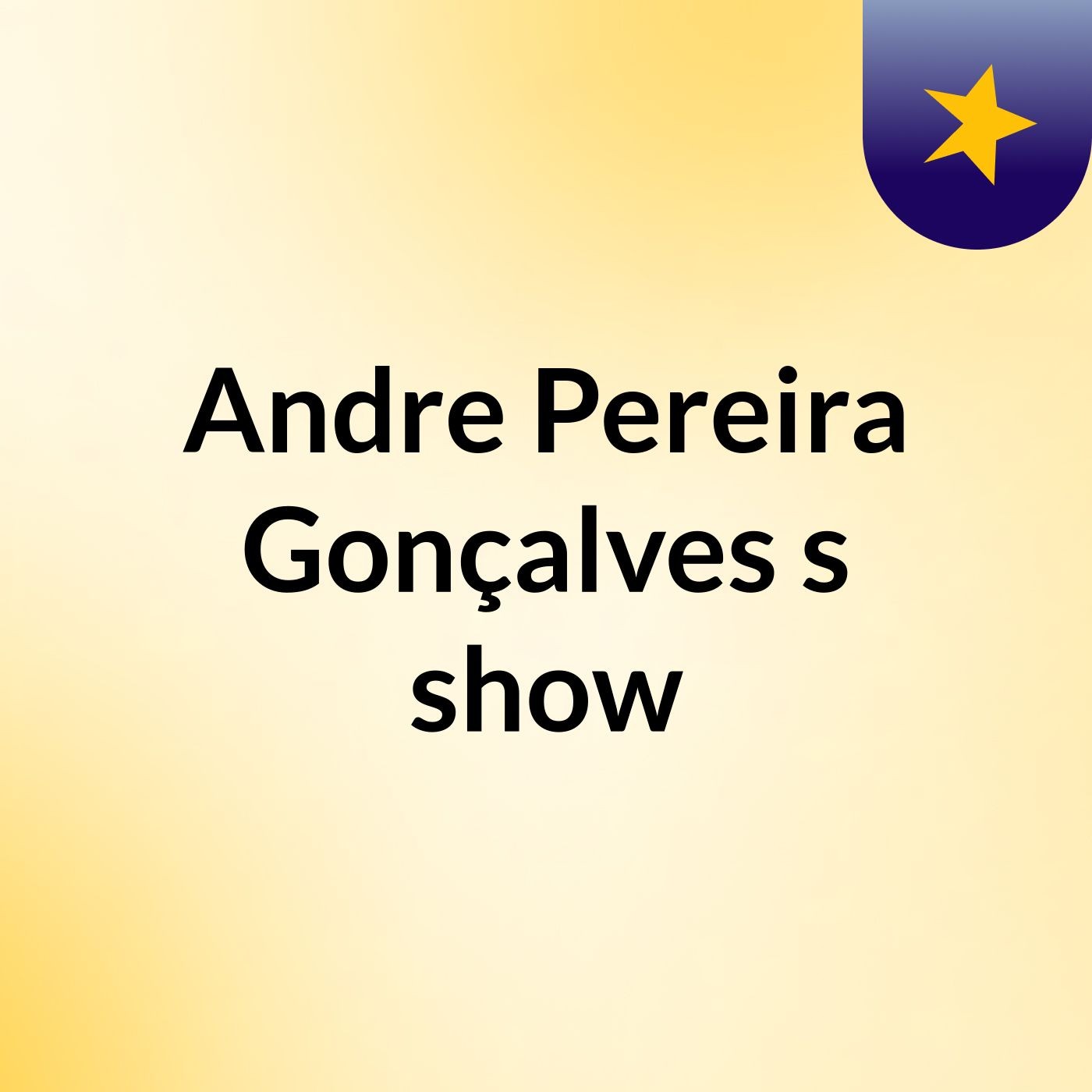 Andre Pereira Gonçalves's show