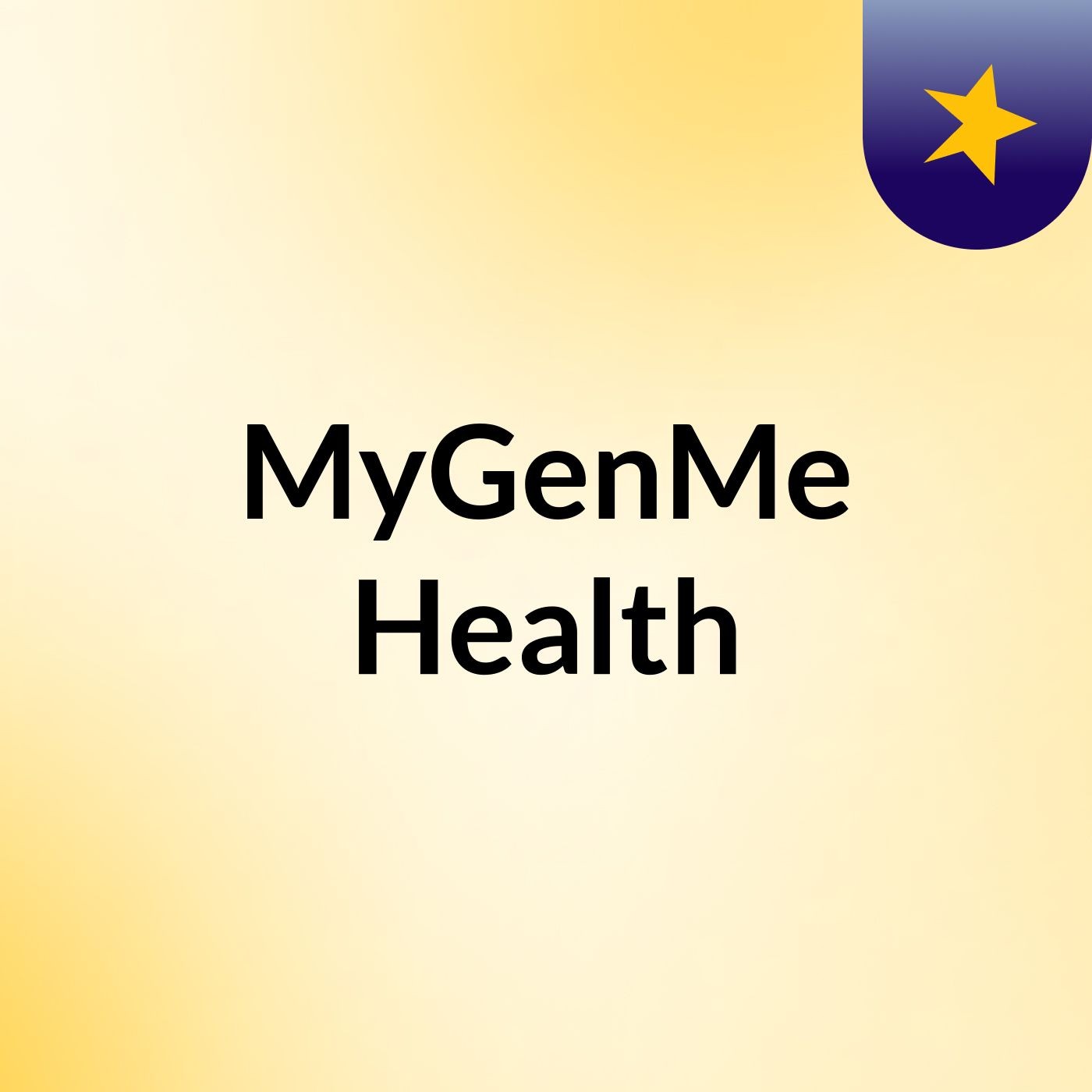 MyGenMe Health podcast artwork