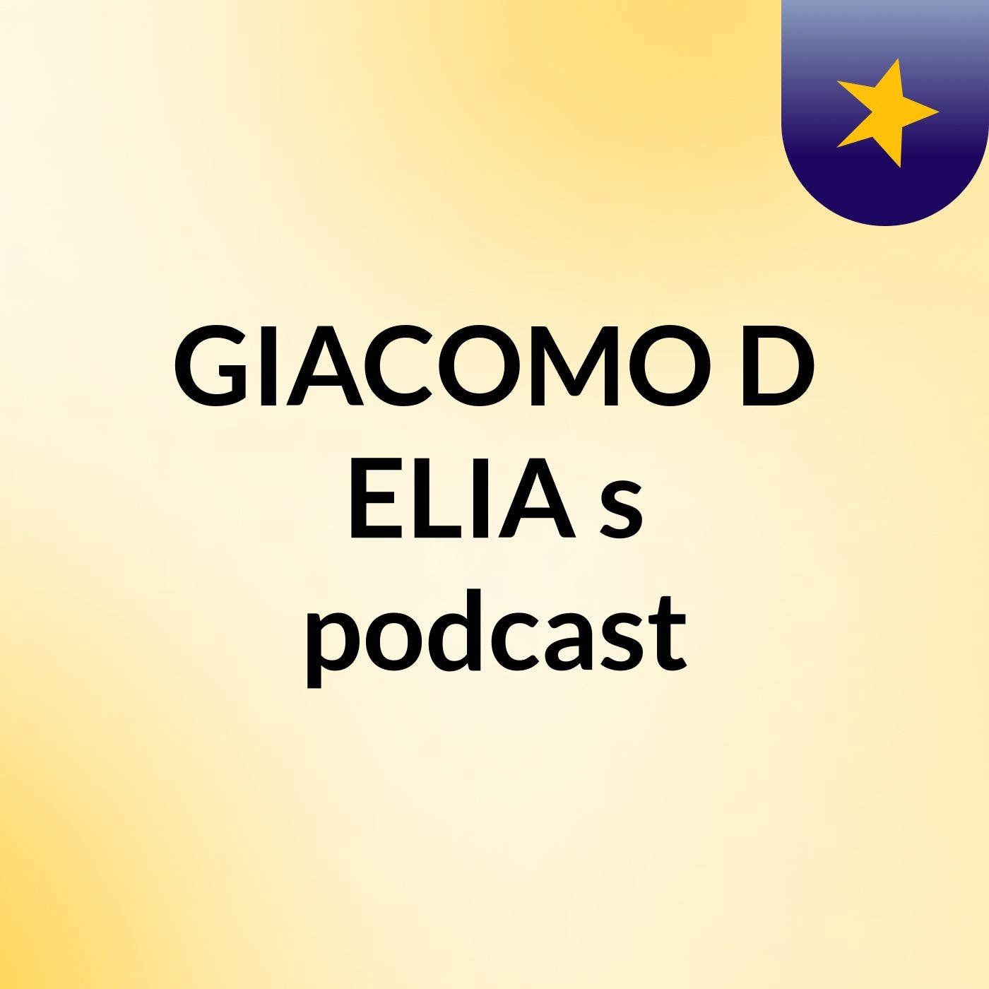 GIACOMO D'ELIA's podcast