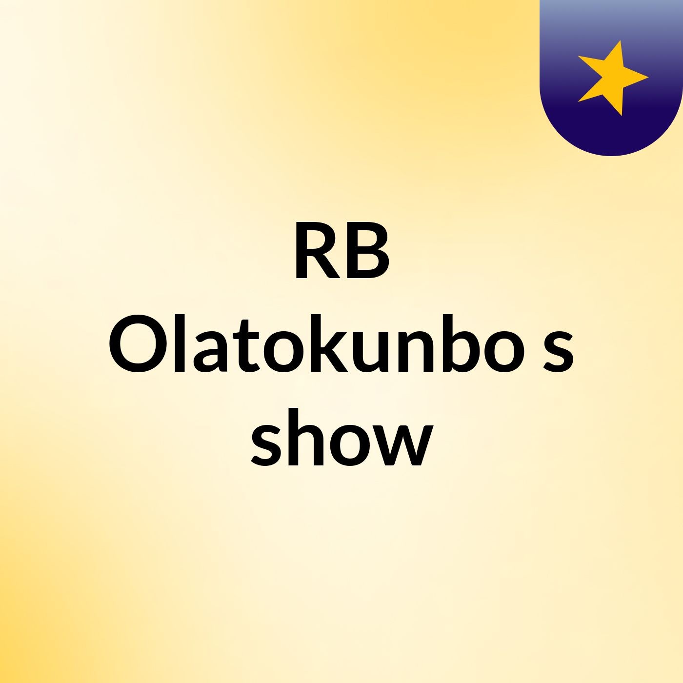 RB Olatokunbo's show