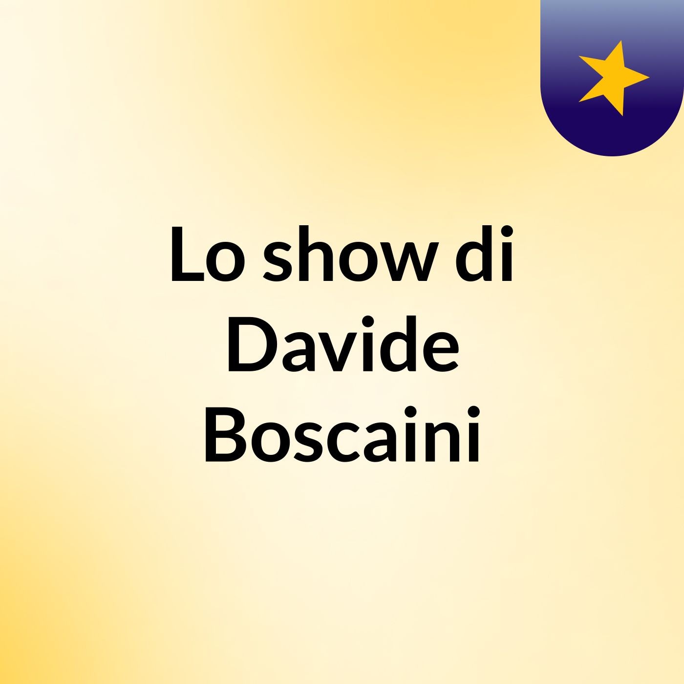 Lo show di Davide Boscaini