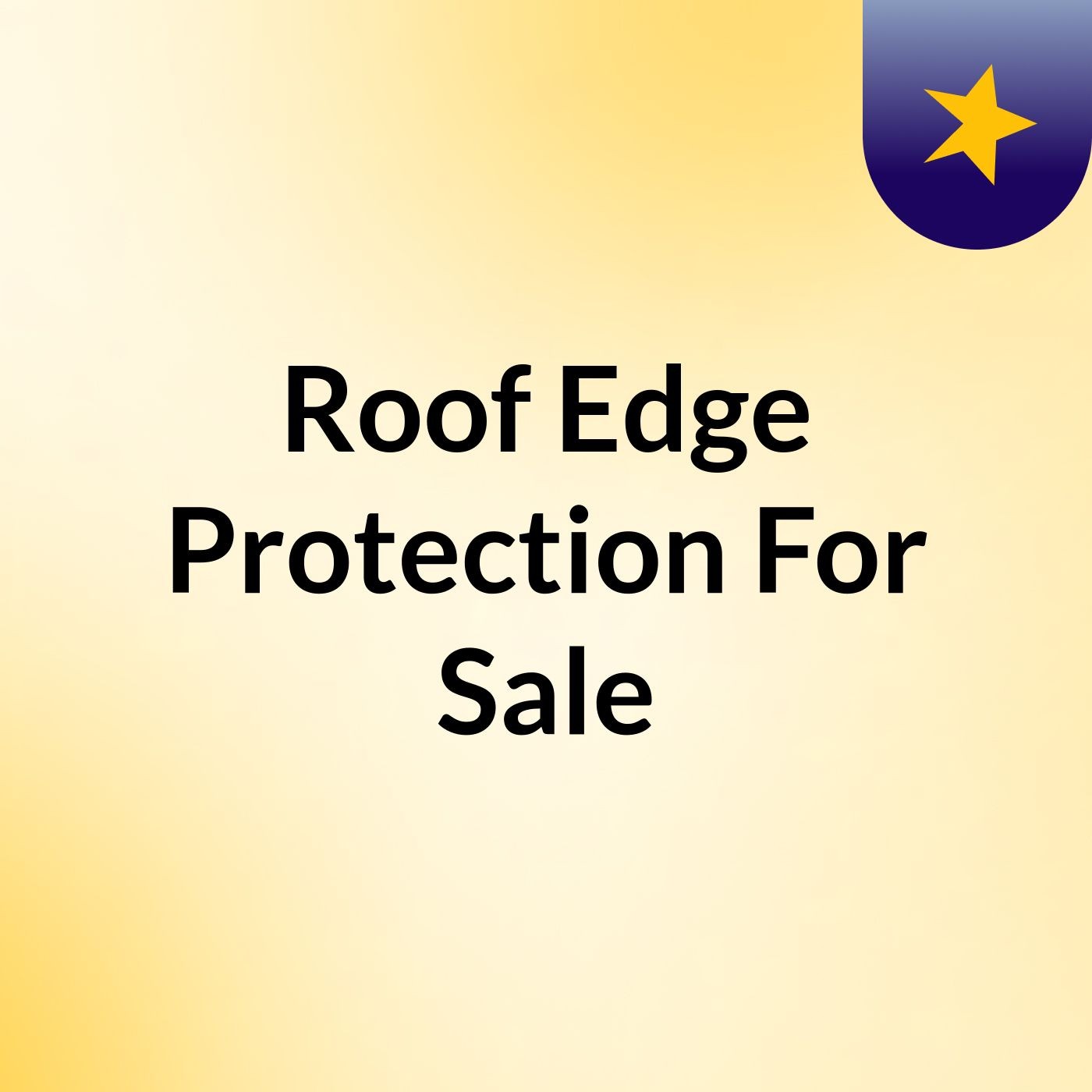 edge protection hire