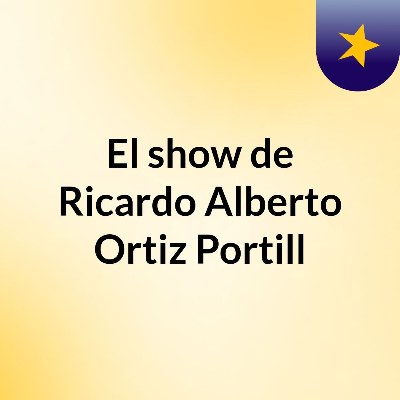 El show de Ricardo Alberto Ortiz Portill