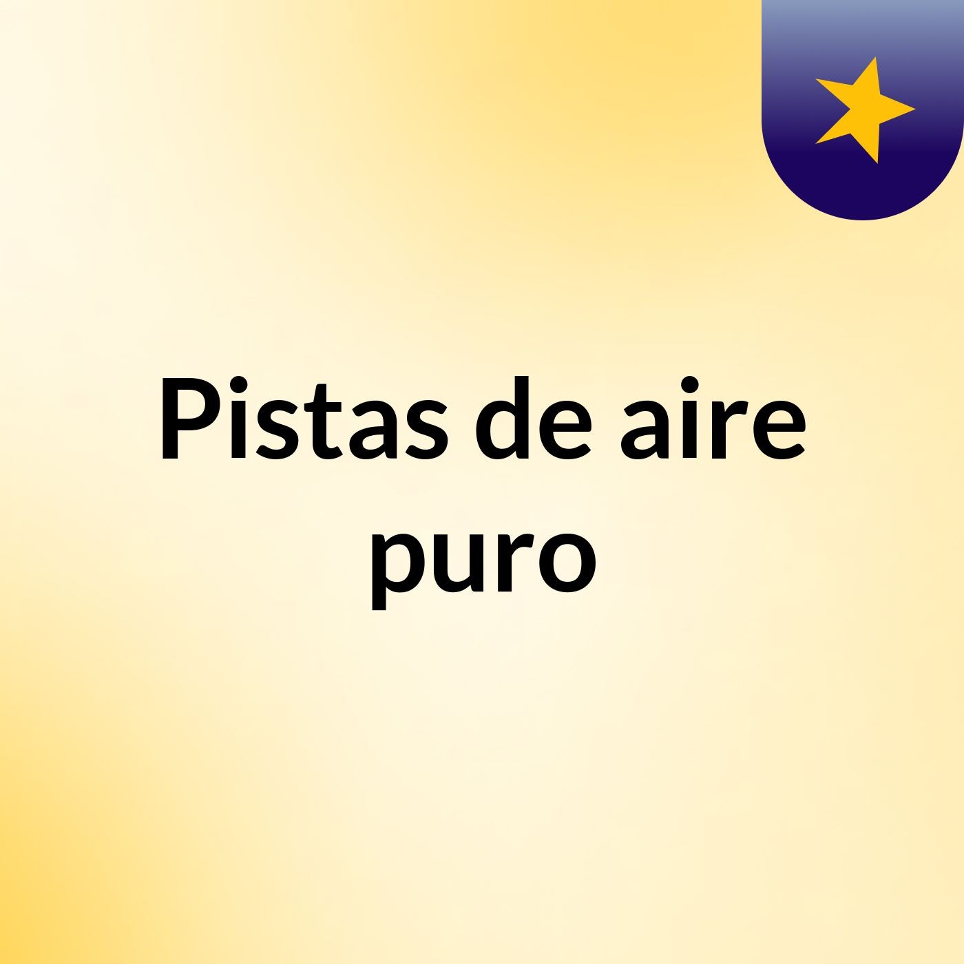Pistas de aire puro