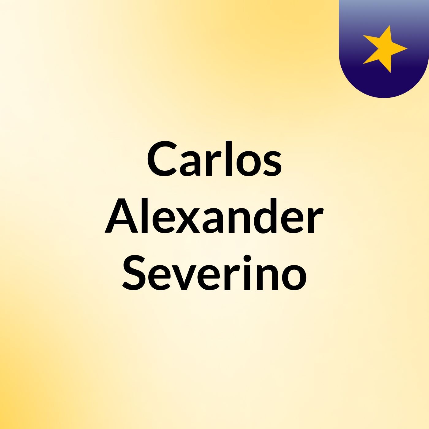 Carlos Alexander Severino