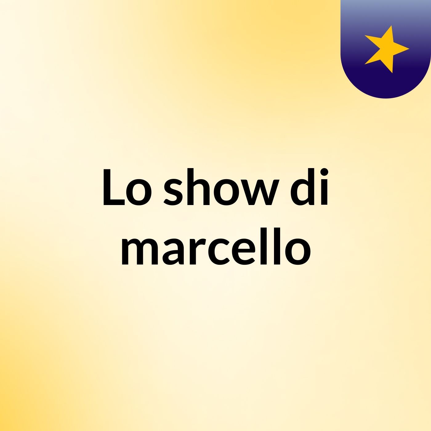 Lo show di marcello