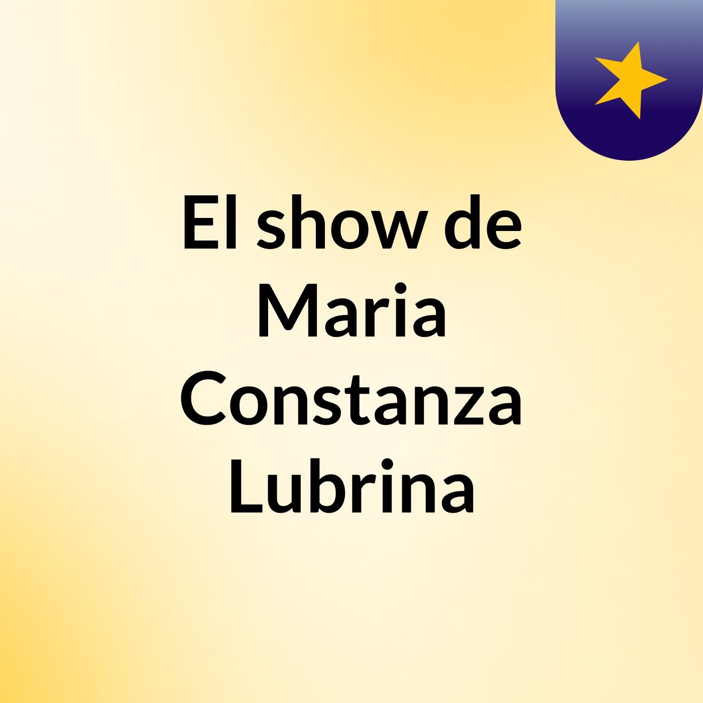 El show de Maria Constanza Lubrina